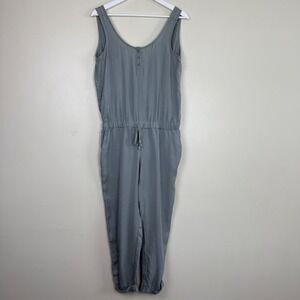 Cloth & Stone Women's Sleeveless Drawstring‎ Waist Jumpsuit Romper SIze S